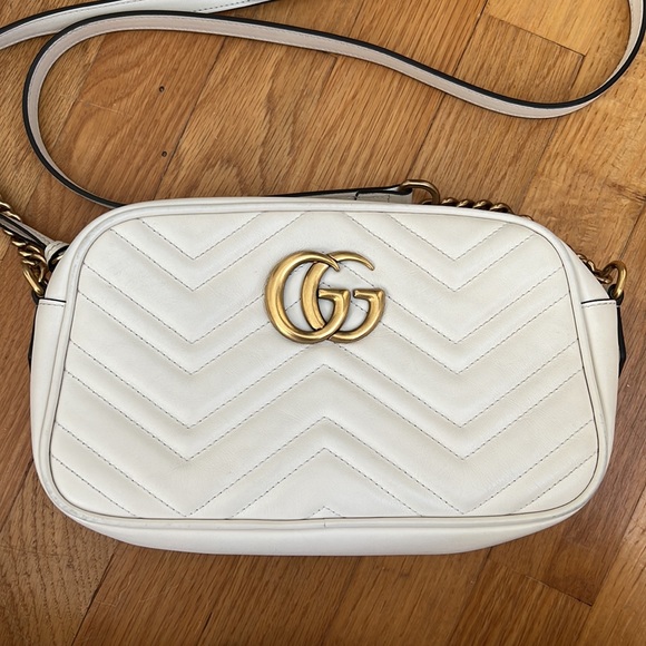 Gucci Handbags - Gucci Marmont Small Leather Bag